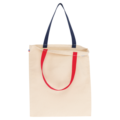 Three-tone shopping bag